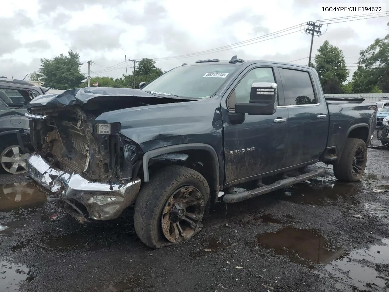 2020 Chevrolet Silverado K2500 Heavy Duty Ltz VIN: 1GC4YPEY3LF194672 Lot: 66312554