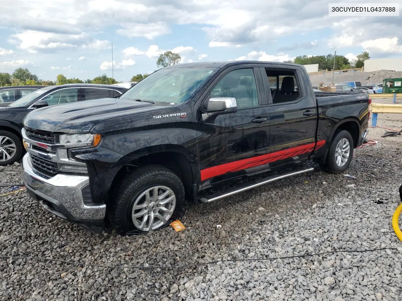3GCUYDED1LG437888 2020 Chevrolet Silverado K1500 Lt