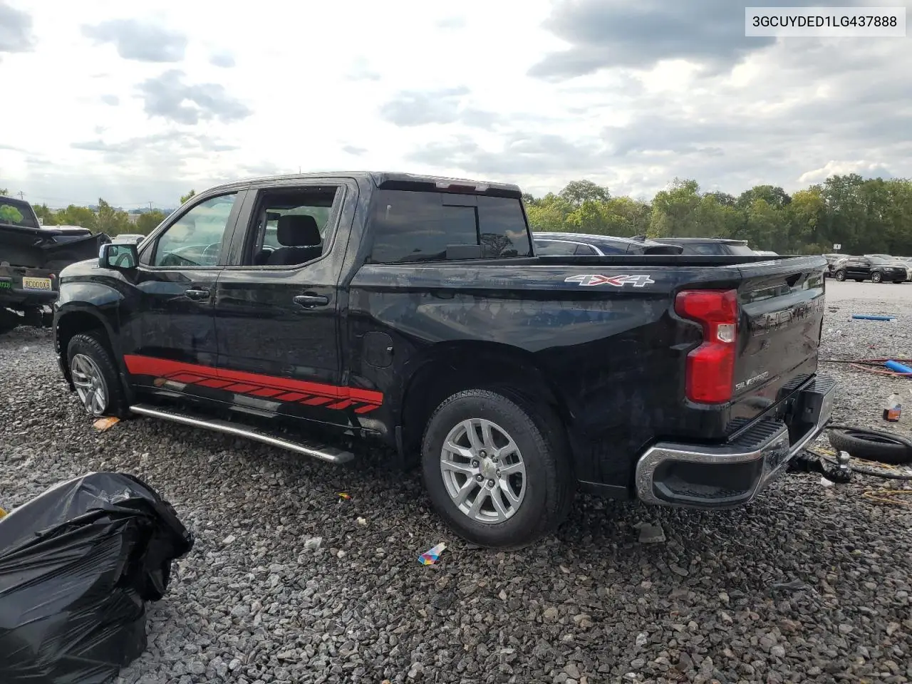 3GCUYDED1LG437888 2020 Chevrolet Silverado K1500 Lt