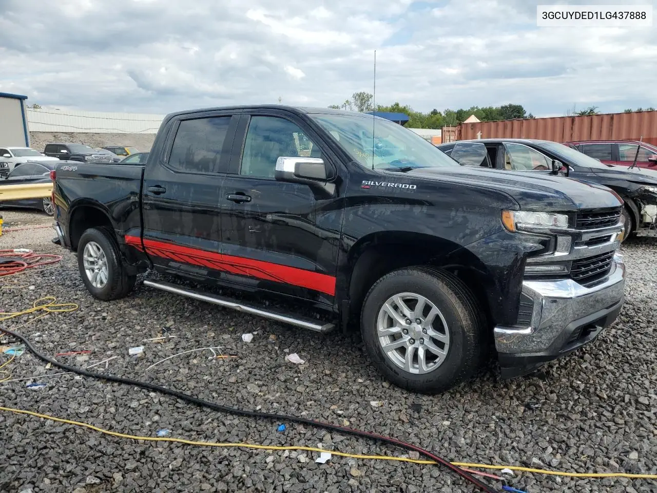 3GCUYDED1LG437888 2020 Chevrolet Silverado K1500 Lt