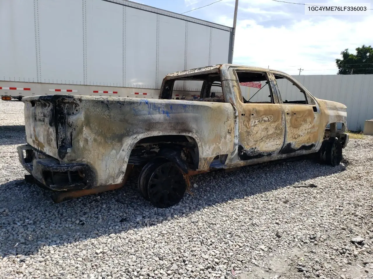 1GC4YME76LF336003 2020 Chevrolet Silverado K2500 Custom
