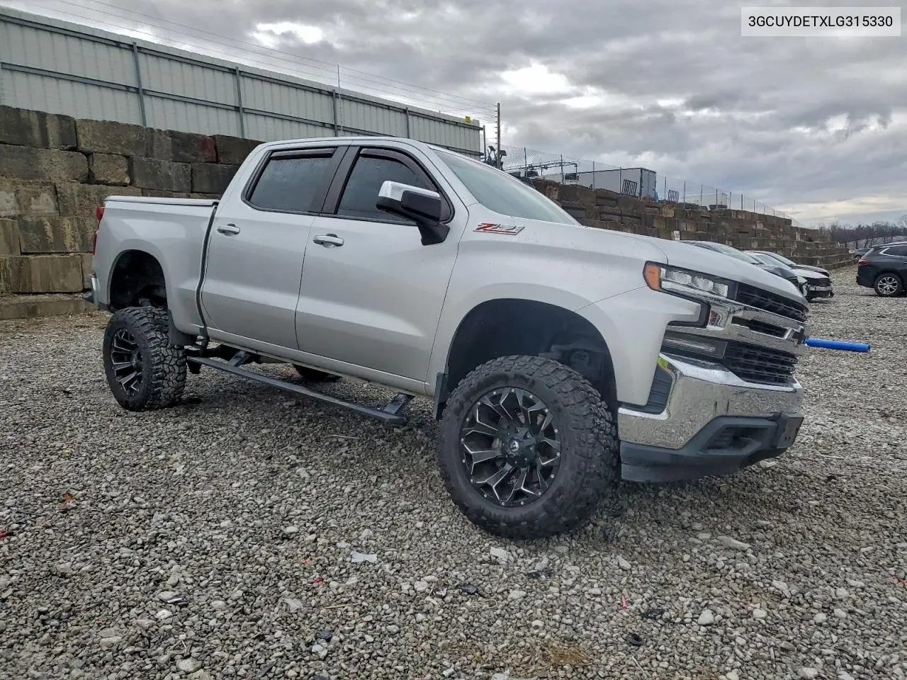 3GCUYDETXLG315330 2020 Chevrolet Silverado K1500 Lt