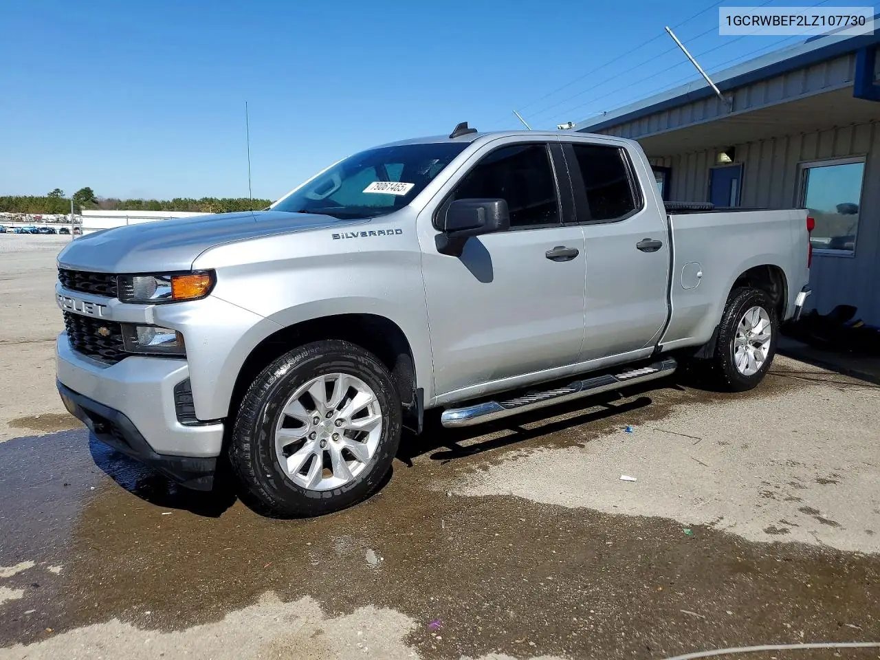 1GCRWBEF2LZ107730 2020 Chevrolet Silverado C1500 Custom