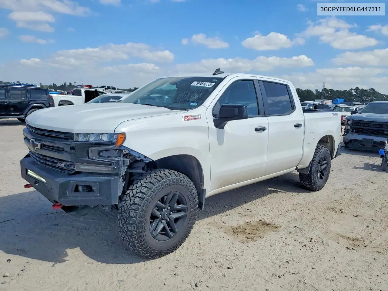 3GCPYFED6LG447311 2020 Chevrolet Silverado K1500 Lt Trail Boss
