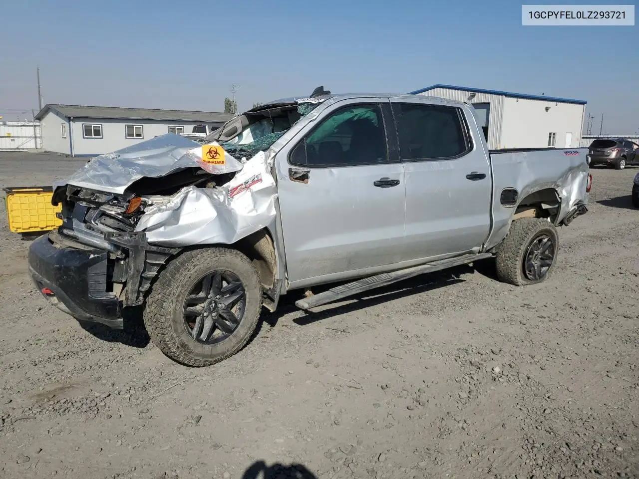 1GCPYFEL0LZ293721 2020 Chevrolet Silverado K1500 Lt Trail Boss