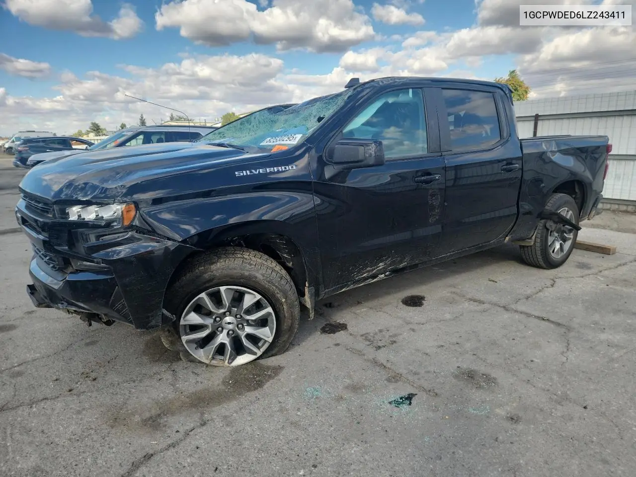 1GCPWDED6LZ243411 2020 Chevrolet Silverado C1500 Rst