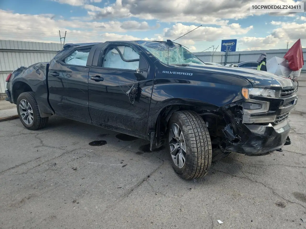 1GCPWDED6LZ243411 2020 Chevrolet Silverado C1500 Rst