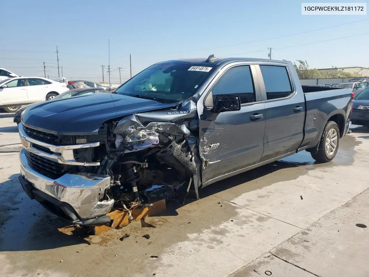 1GCPWCEK9LZ181172 2020 Chevrolet Silverado C1500 Lt