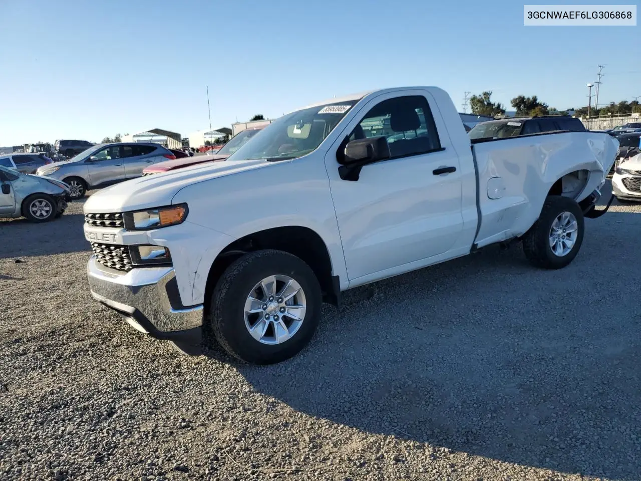 3GCNWAEF6LG306868 2020 Chevrolet Silverado C1500