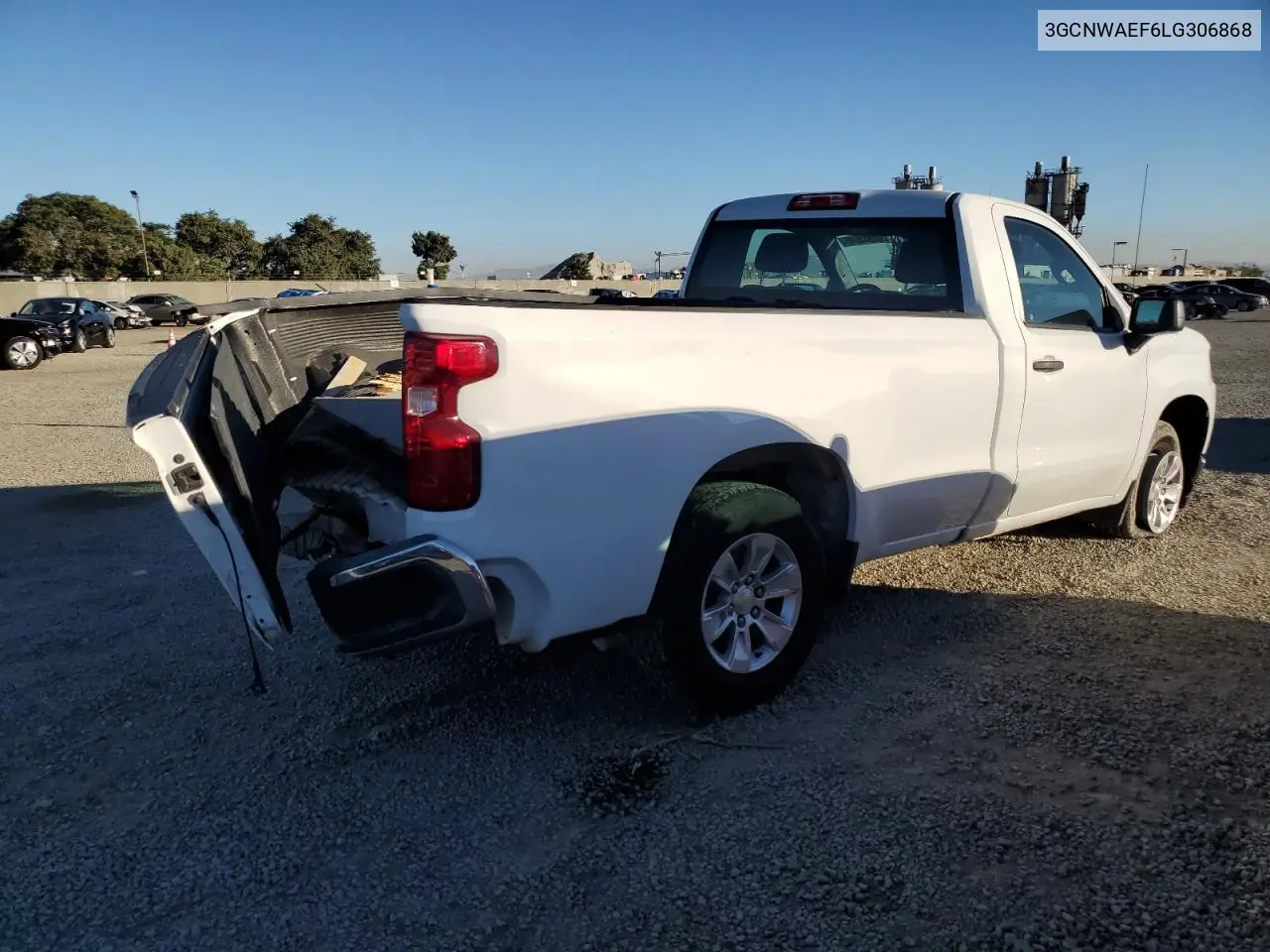 3GCNWAEF6LG306868 2020 Chevrolet Silverado C1500