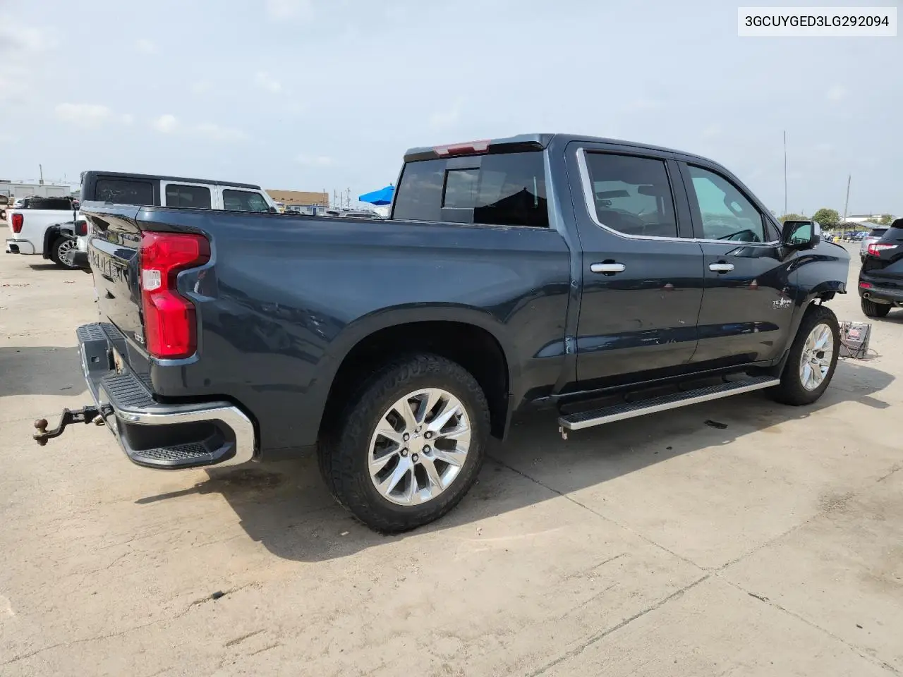 3GCUYGED3LG292094 2020 Chevrolet Silverado K1500 Ltz