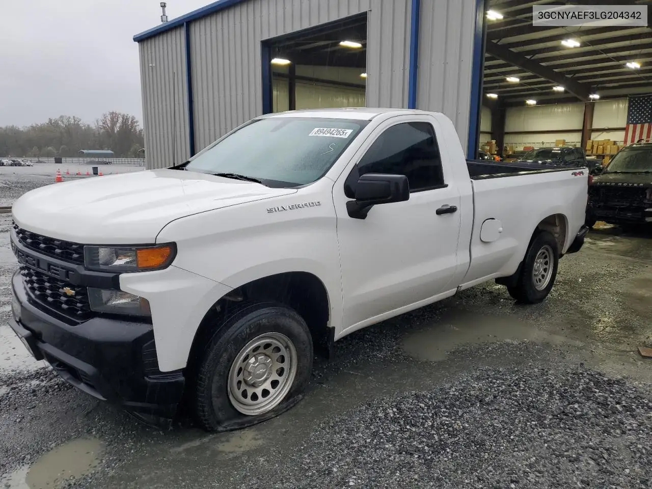 3GCNYAEF3LG204342 2020 Chevrolet Silverado K1500
