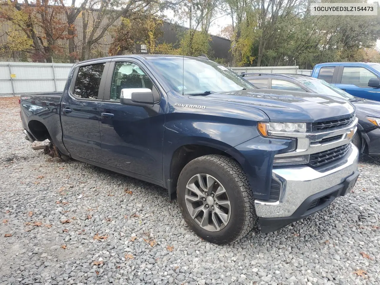 1GCUYDED3LZ154473 2020 Chevrolet Silverado K1500 Lt