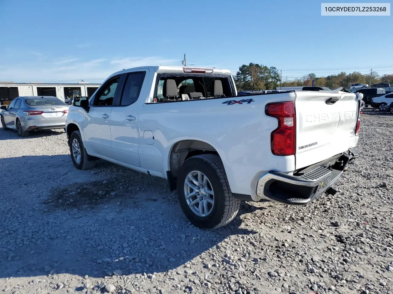1GCRYDED7LZ253268 2020 Chevrolet Silverado K1500 Lt
