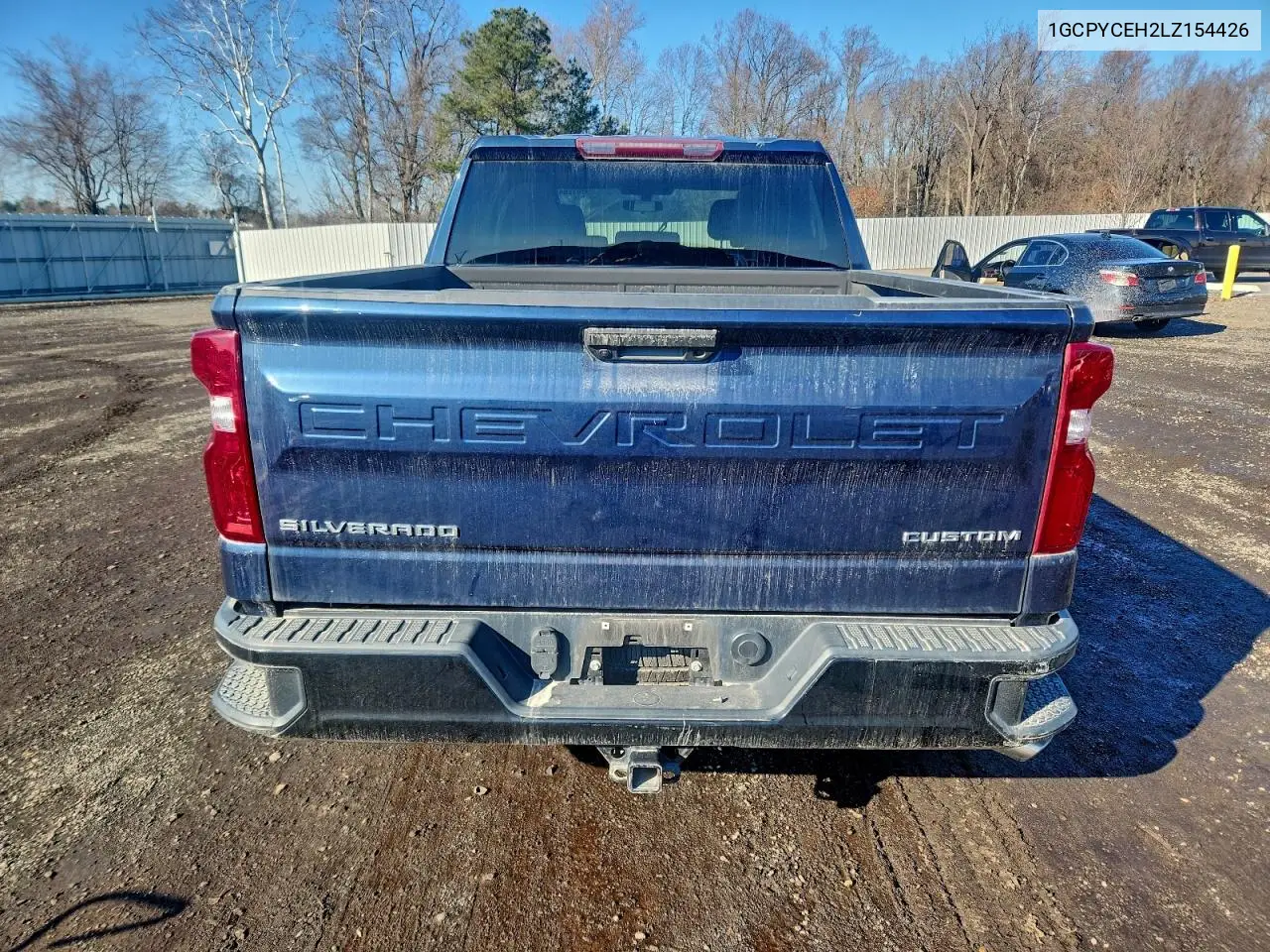 1GCPYCEH2LZ154426 2020 Chevrolet Silverado K1500 Trail Boss Custom