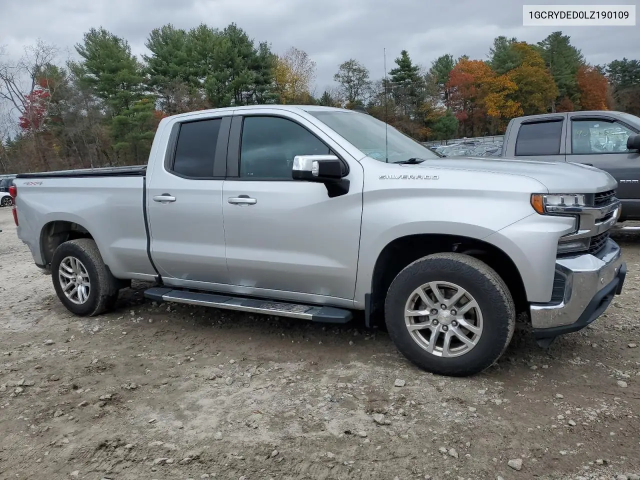 1GCRYDED0LZ190109 2020 Chevrolet Silverado K1500 Lt