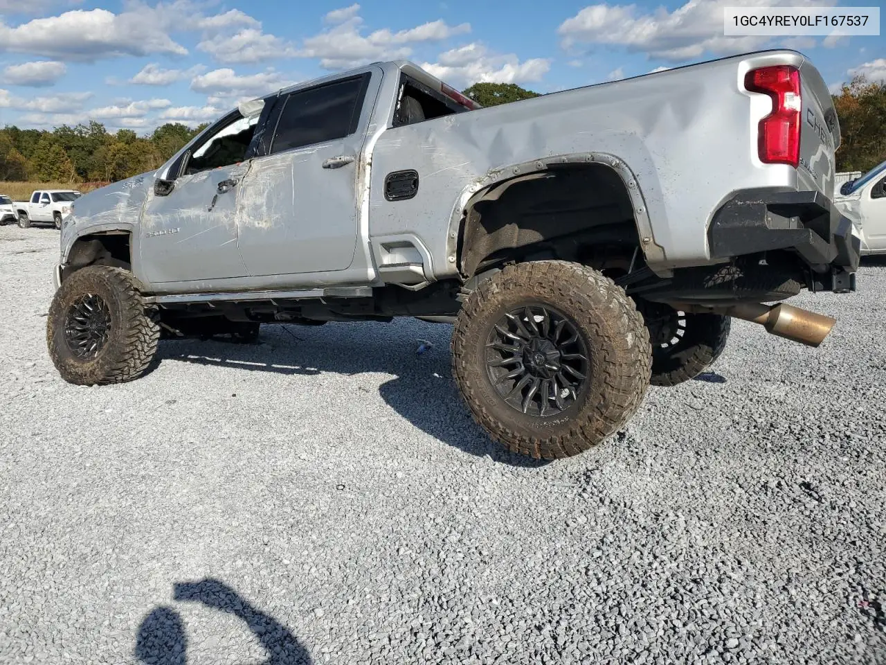 1GC4YREY0LF167537 2020 Chevrolet Silverado K2500 High Country