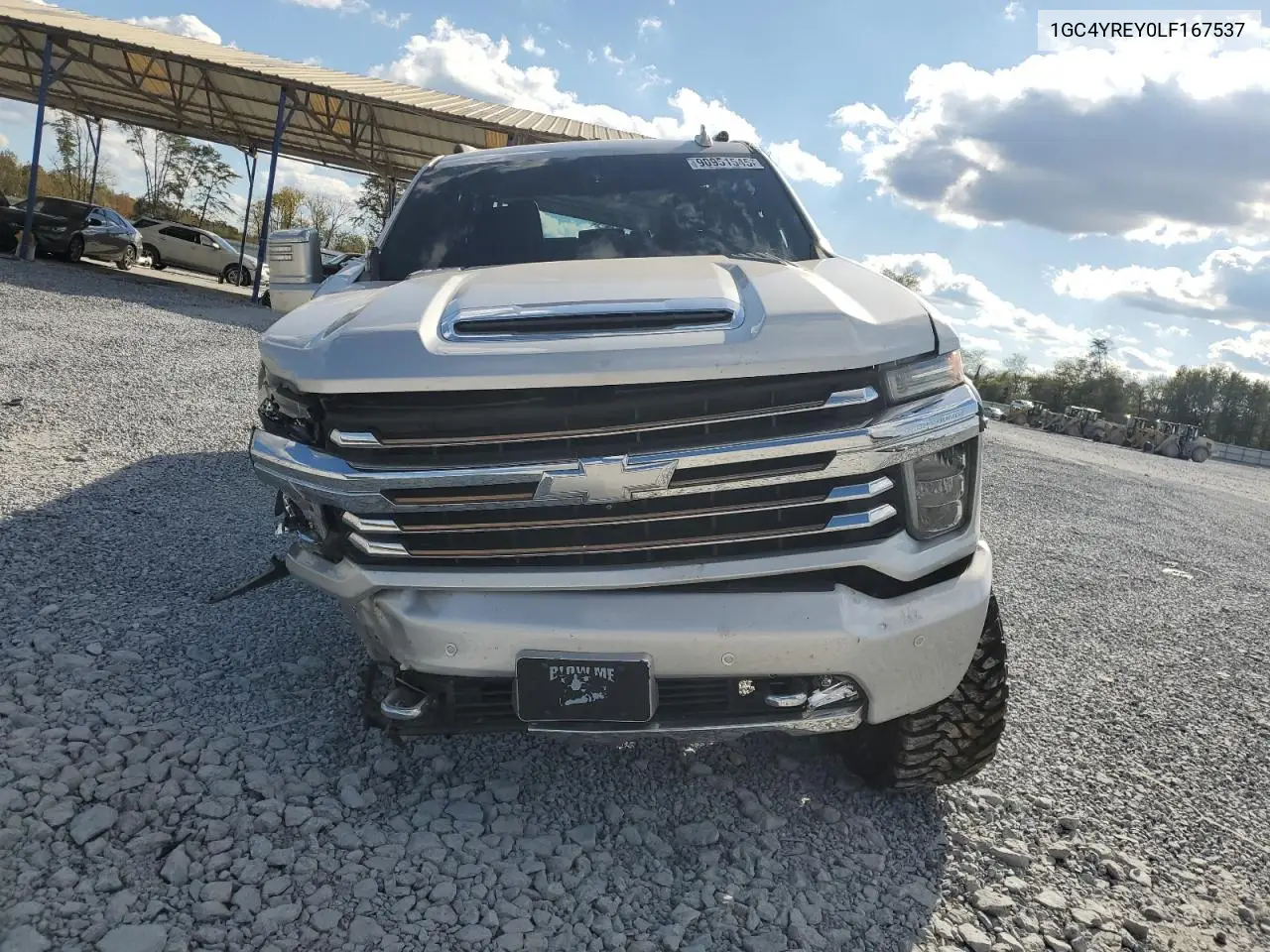 1GC4YREY0LF167537 2020 Chevrolet Silverado K2500 High Country