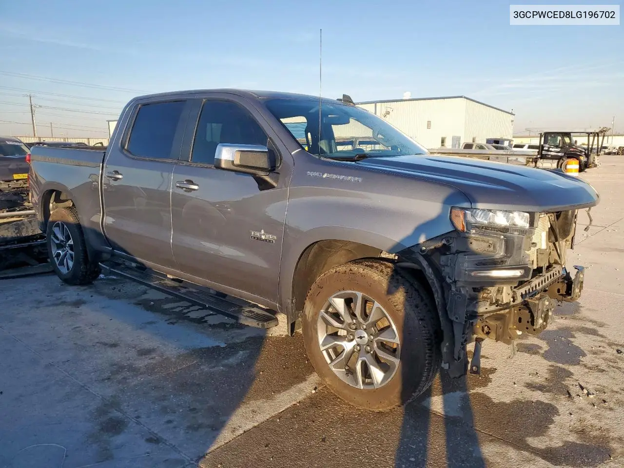 3GCPWCED8LG196702 2020 Chevrolet Silverado C1500 Lt