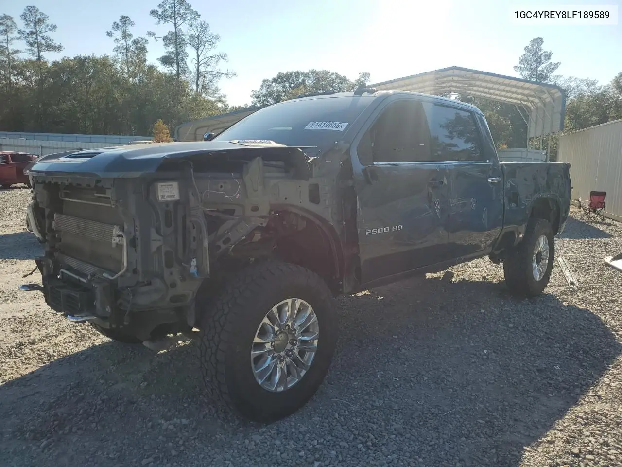 1GC4YREY8LF189589 2020 Chevrolet Silverado K2500 High Country