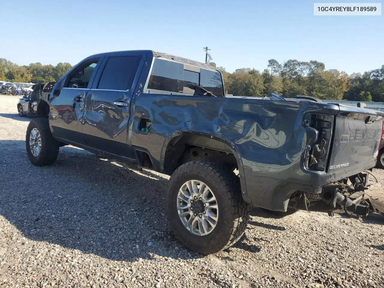 1GC4YREY8LF189589 2020 Chevrolet Silverado K2500 High Country