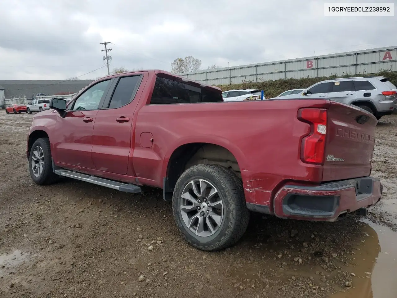 1GCRYEED0LZ238892 2020 Chevrolet Silverado K1500 Rst