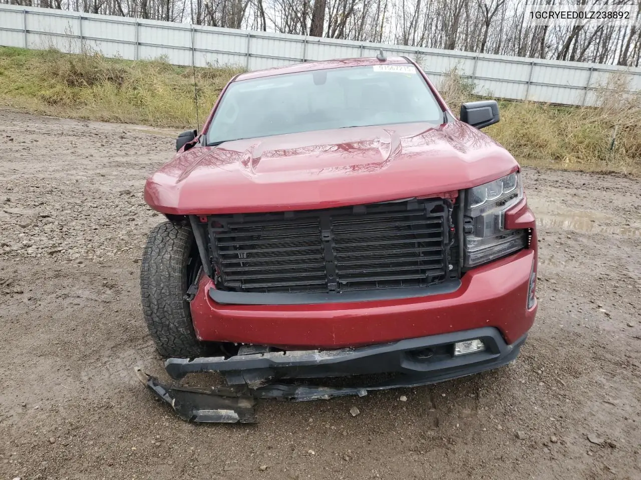 1GCRYEED0LZ238892 2020 Chevrolet Silverado K1500 Rst