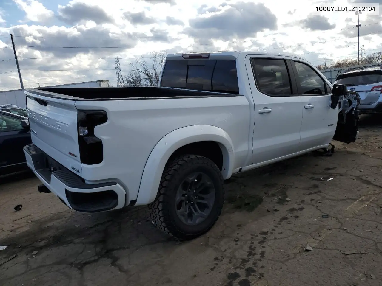 1GCUYEED1LZ102104 2020 Chevrolet Silverado K1500 Rst