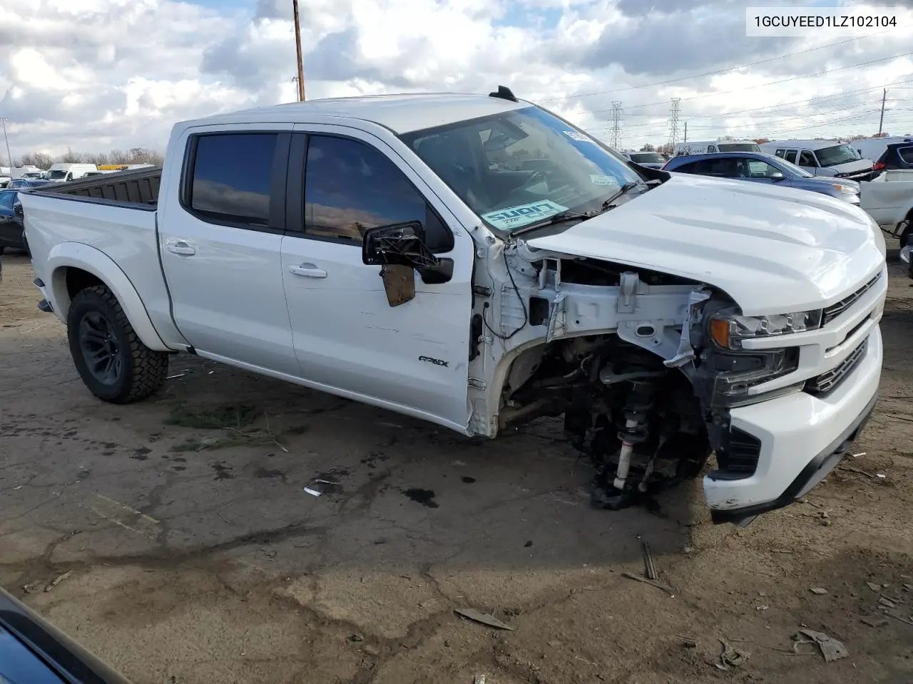 1GCUYEED1LZ102104 2020 Chevrolet Silverado K1500 Rst