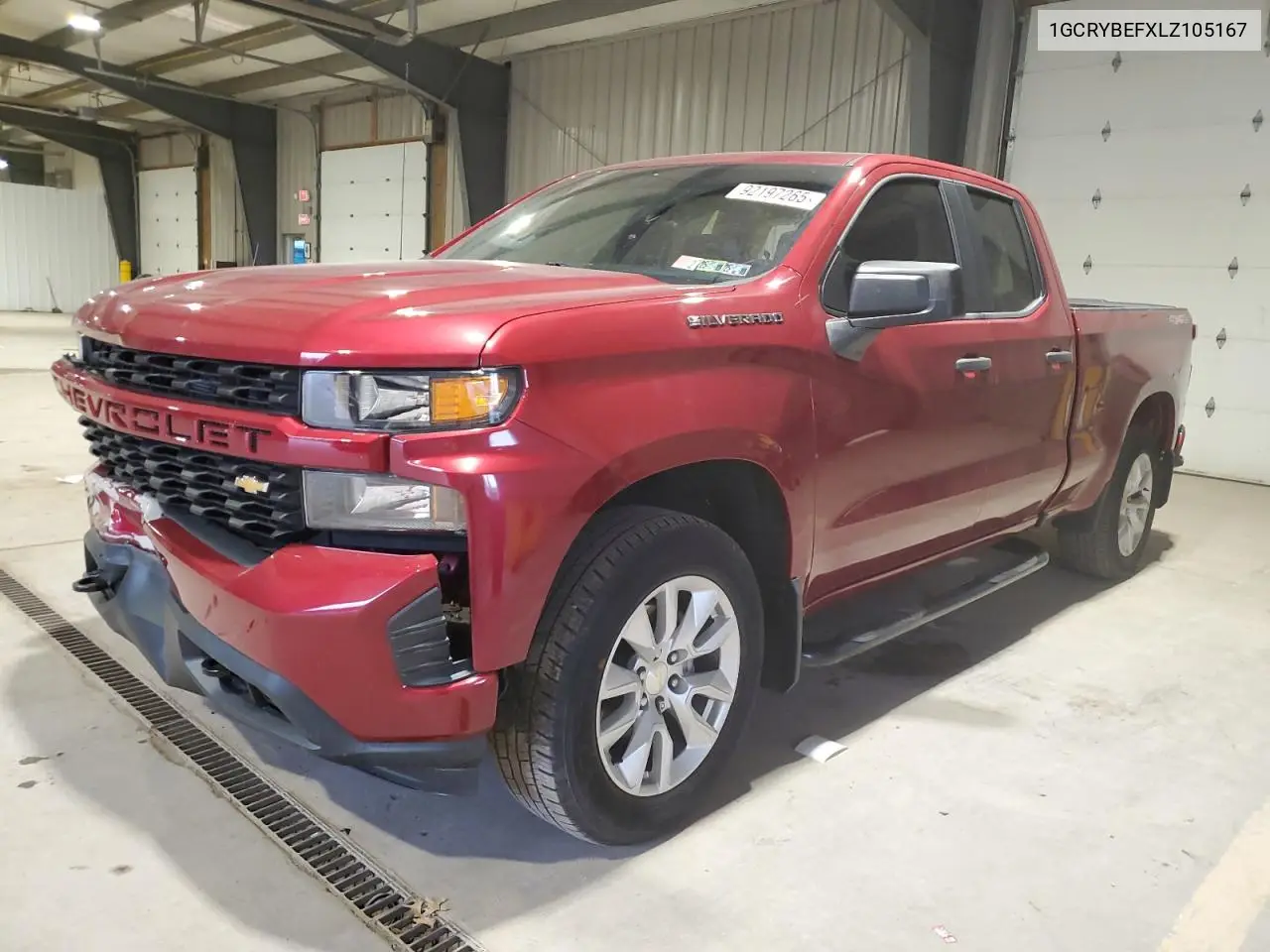 1GCRYBEFXLZ105167 2020 Chevrolet Silverado K1500 Custom