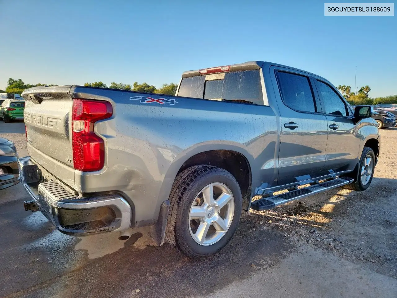 3GCUYDET8LG188609 2020 Chevrolet Silverado K1500 Lt