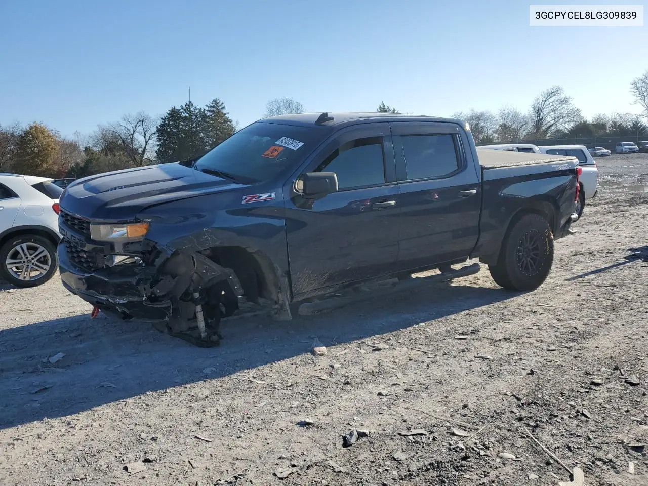 3GCPYCEL8LG309839 2020 Chevrolet Silverado K1500 Trail Boss Custom