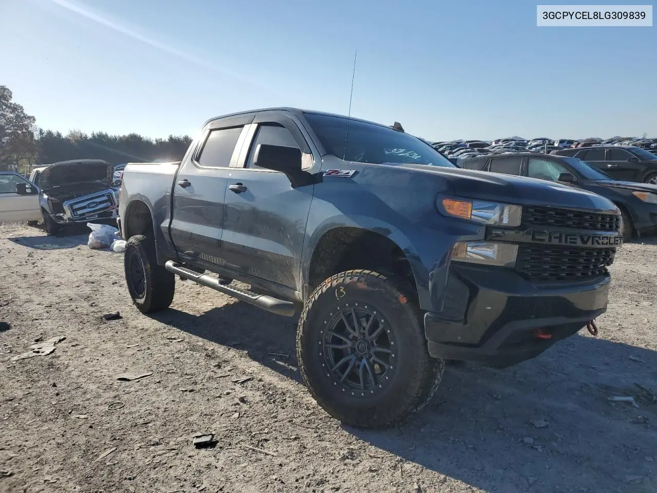 3GCPYCEL8LG309839 2020 Chevrolet Silverado K1500 Trail Boss Custom