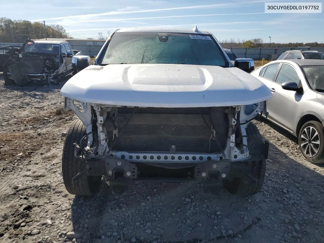 3GCUYGED0LG197752 2020 Chevrolet Silverado K1500 Ltz