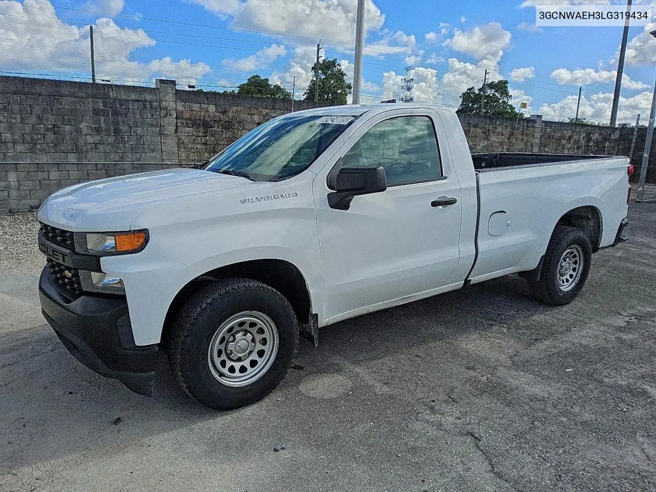 3GCNWAEH3LG319434 2020 Chevrolet Silverado C1500