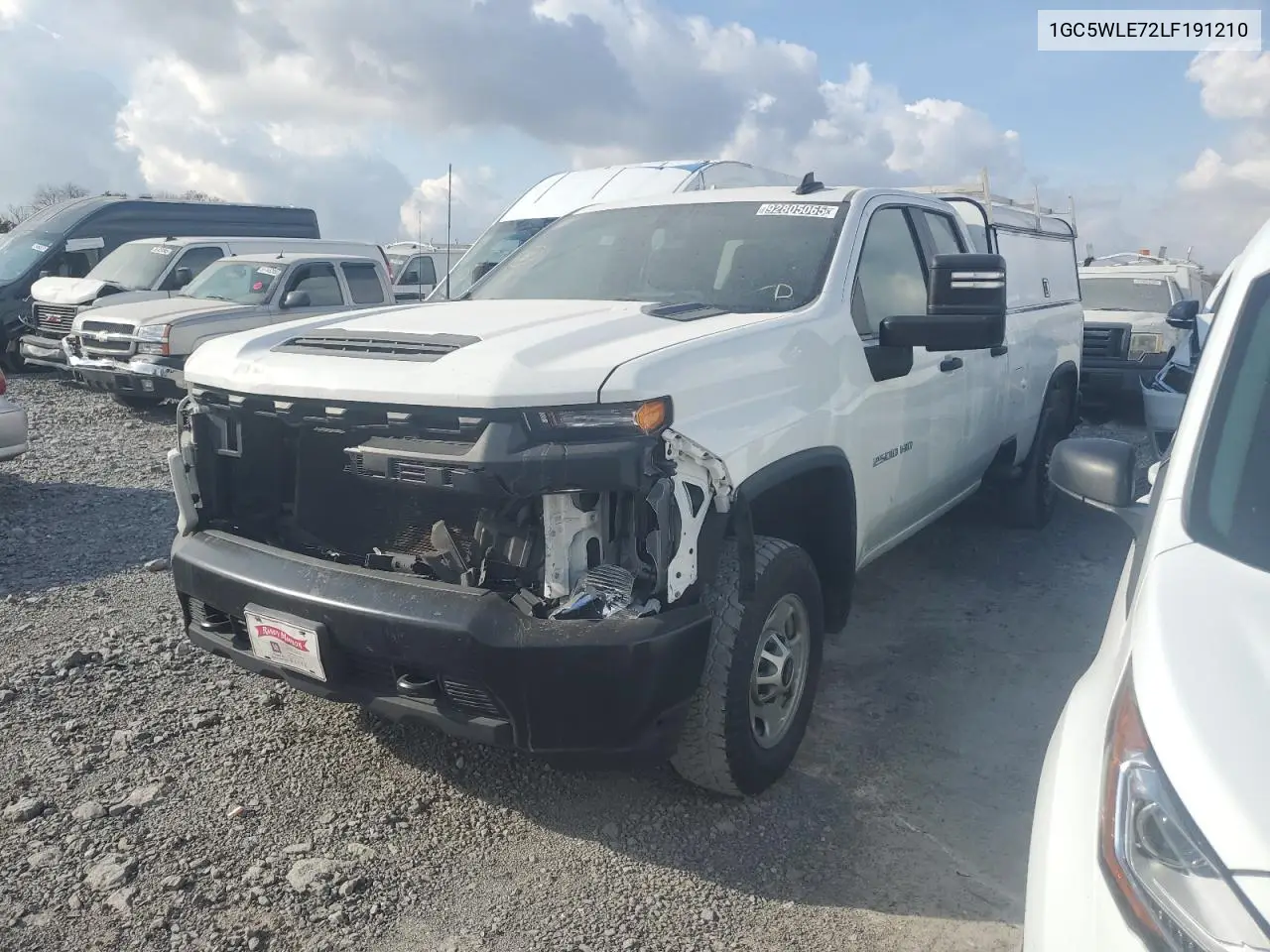 1GC5WLE72LF191210 2020 Chevrolet Silverado C2500 Heavy Duty