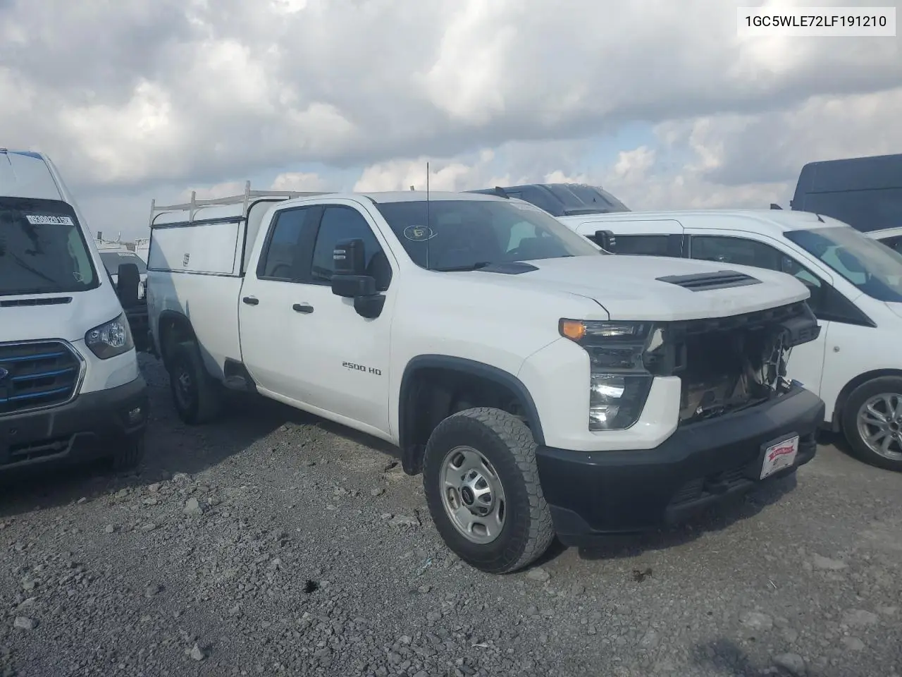 1GC5WLE72LF191210 2020 Chevrolet Silverado C2500 Heavy Duty