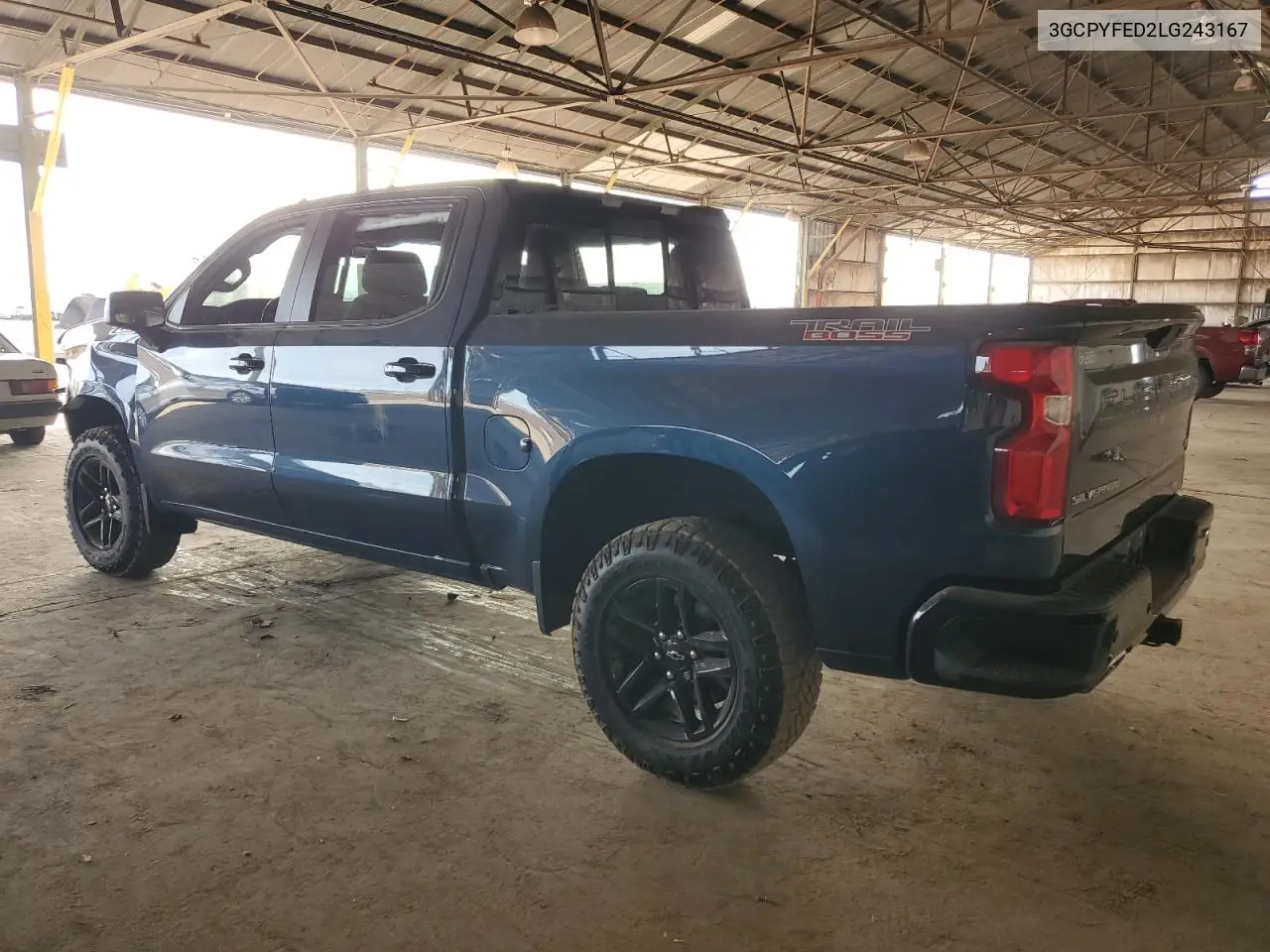 3GCPYFED2LG243167 2020 Chevrolet Silverado K1500 Lt Trail Boss