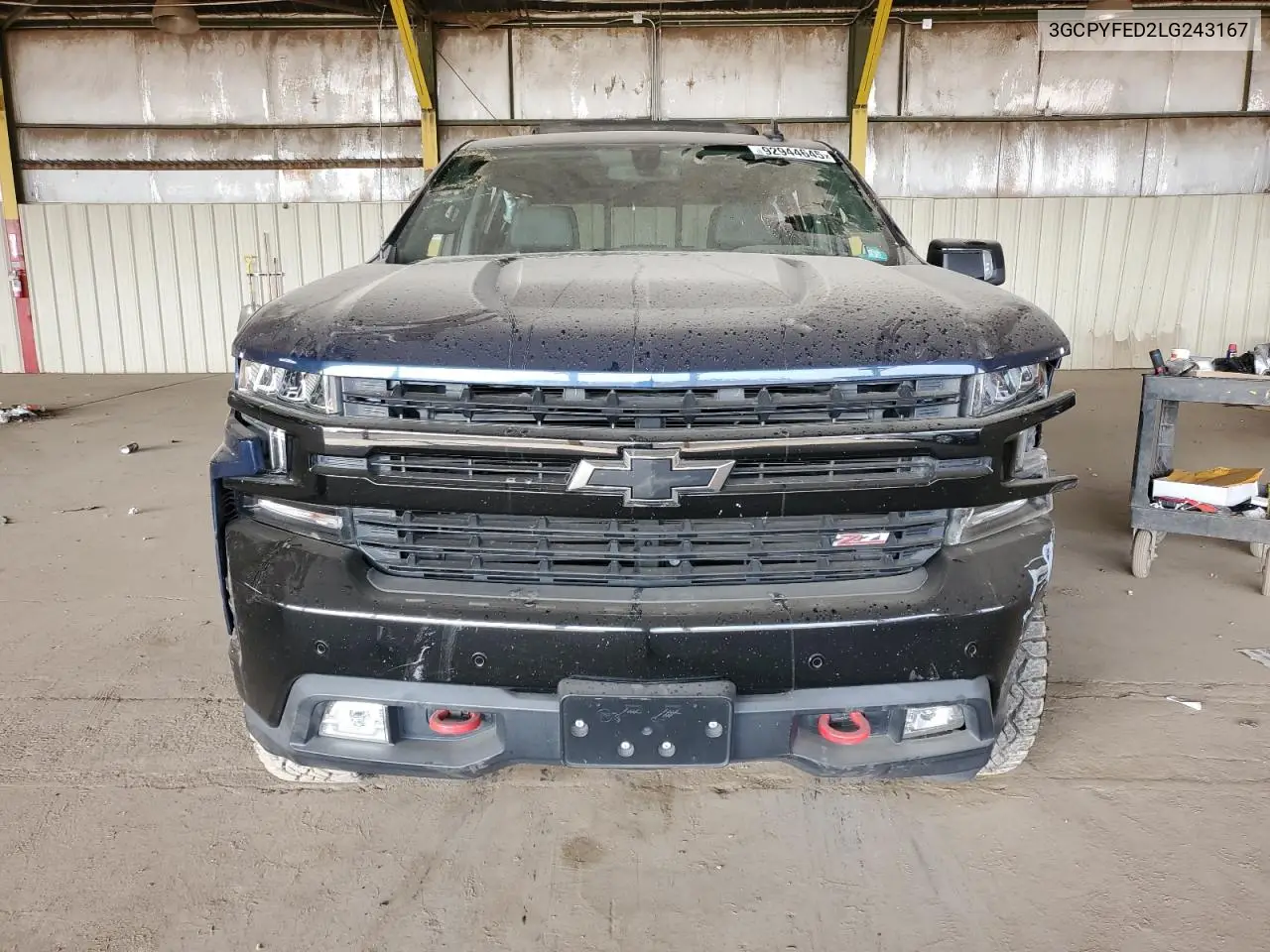 3GCPYFED2LG243167 2020 Chevrolet Silverado K1500 Lt Trail Boss