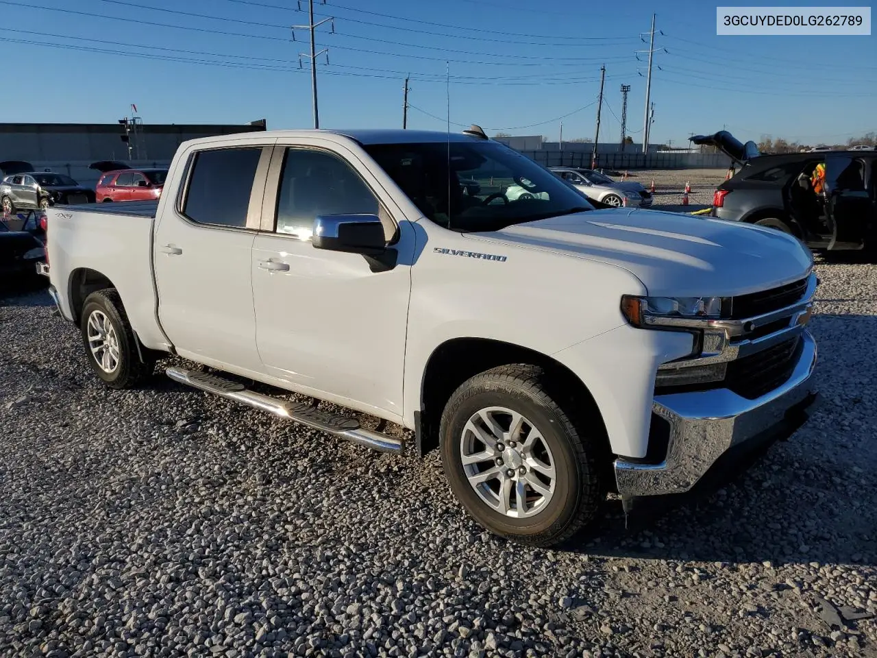 3GCUYDED0LG262789 2020 Chevrolet Silverado K1500 Lt