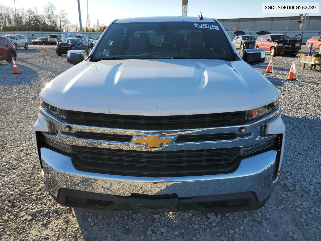 3GCUYDED0LG262789 2020 Chevrolet Silverado K1500 Lt