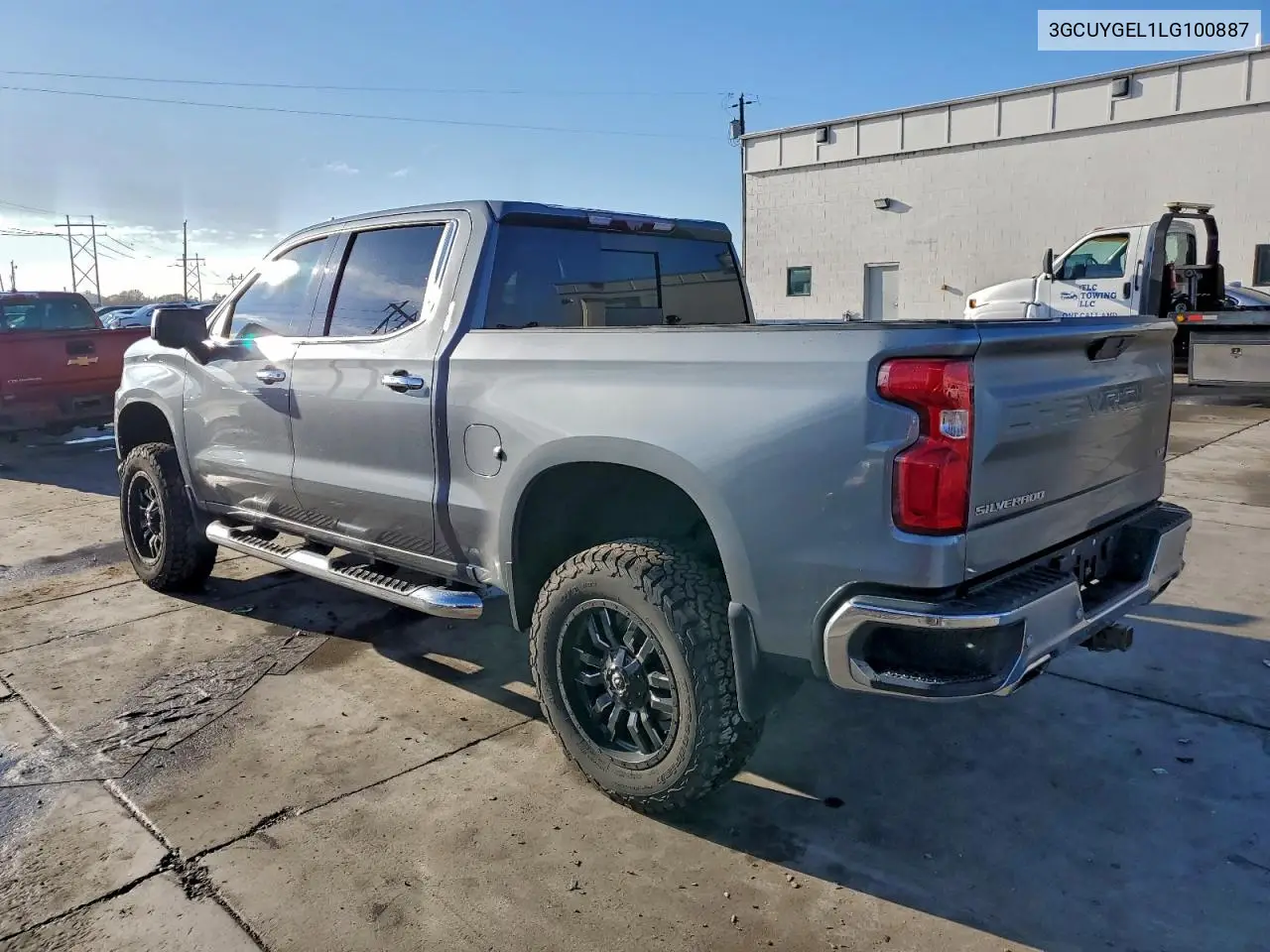 3GCUYGEL1LG100887 2020 Chevrolet Silverado K1500 Ltz