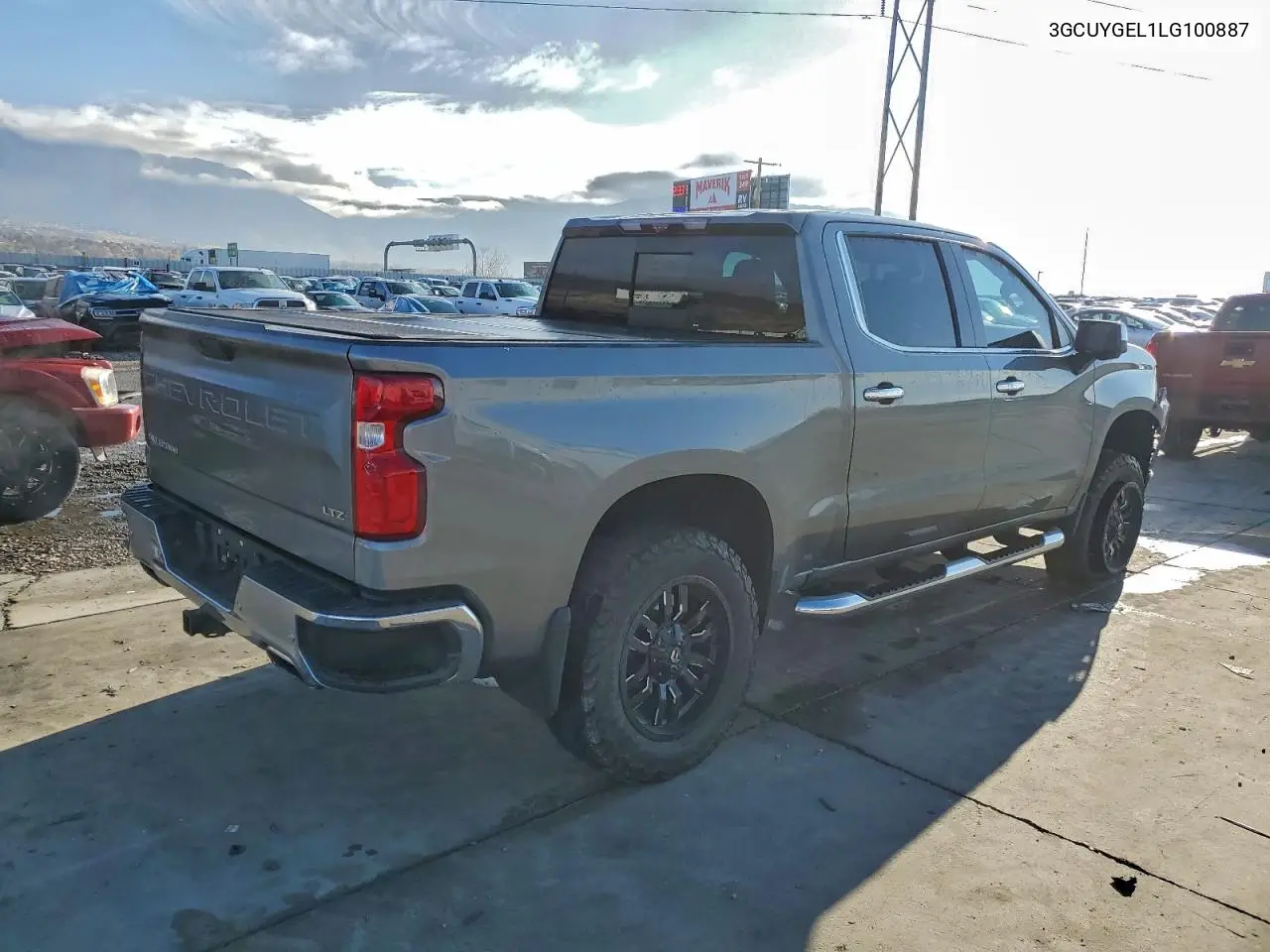 3GCUYGEL1LG100887 2020 Chevrolet Silverado K1500 Ltz