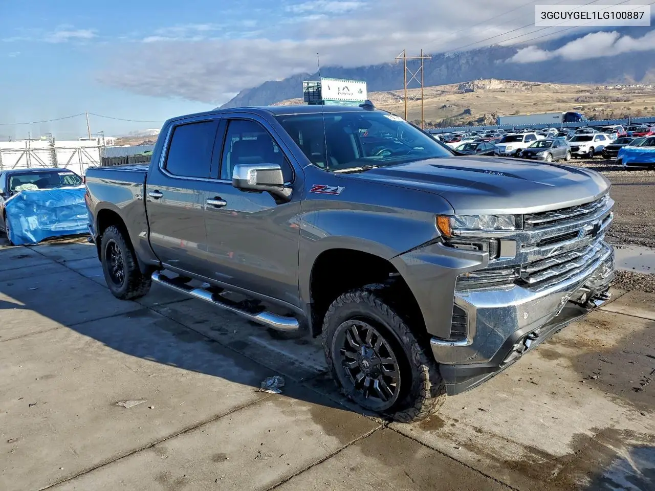 3GCUYGEL1LG100887 2020 Chevrolet Silverado K1500 Ltz