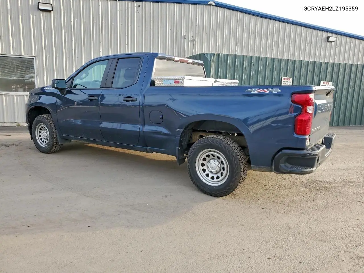 1GCRYAEH2LZ195359 2020 Chevrolet Silverado K1500