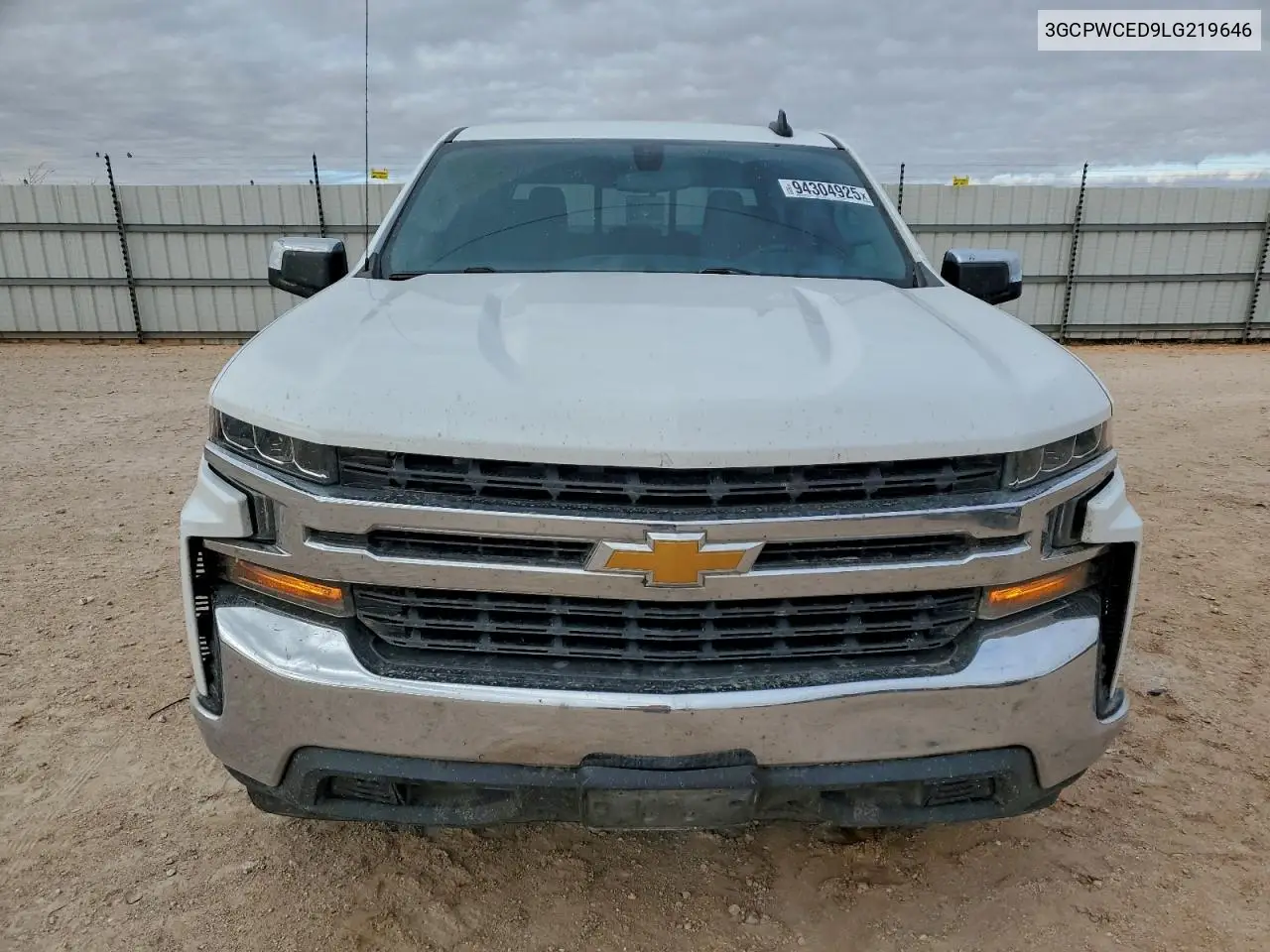 3GCPWCED9LG219646 2020 Chevrolet Silverado C1500 Lt