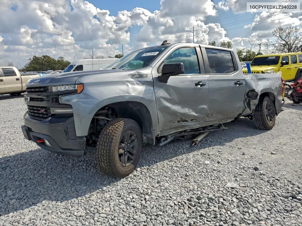 1GCPYFEDXLZ340228 2020 Chevrolet Silverado K1500 Lt Trail Boss