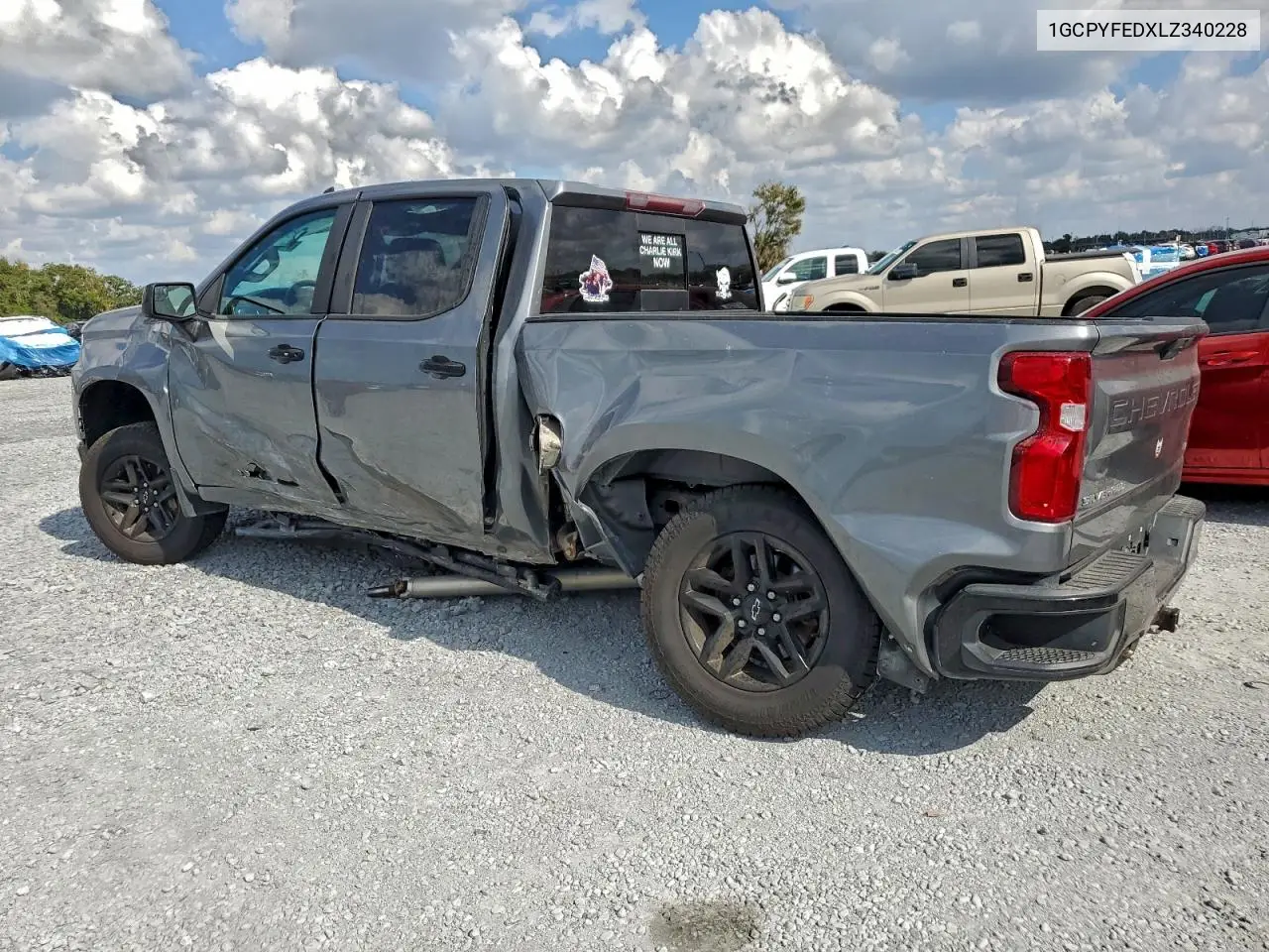 1GCPYFEDXLZ340228 2020 Chevrolet Silverado K1500 Lt Trail Boss