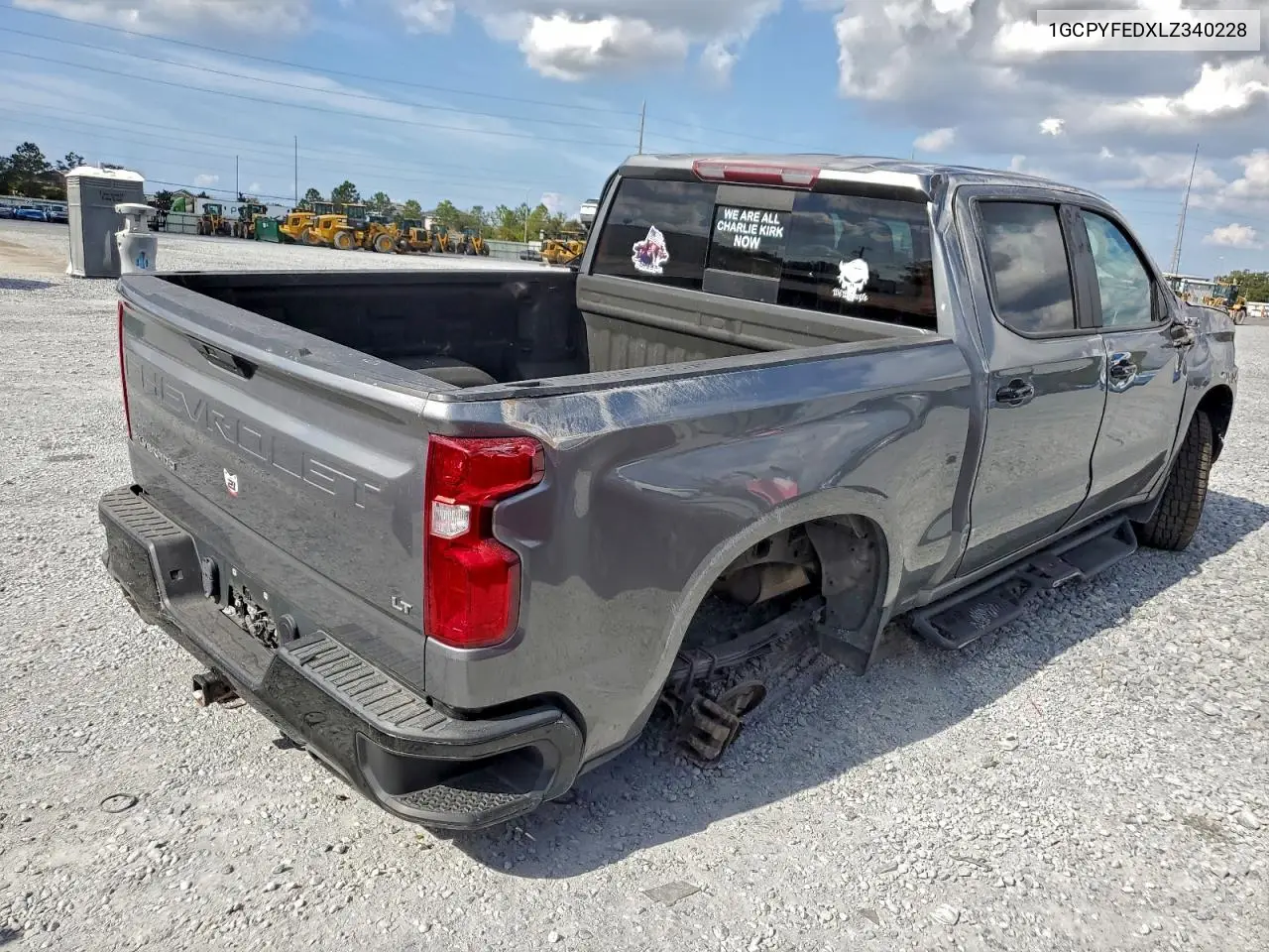 1GCPYFEDXLZ340228 2020 Chevrolet Silverado K1500 Lt Trail Boss
