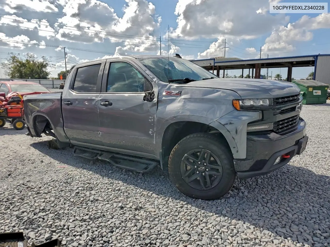 1GCPYFEDXLZ340228 2020 Chevrolet Silverado K1500 Lt Trail Boss